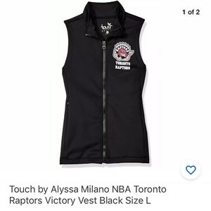 Touch by Alyssa Milano NBA Toronto Raptors Vest, L